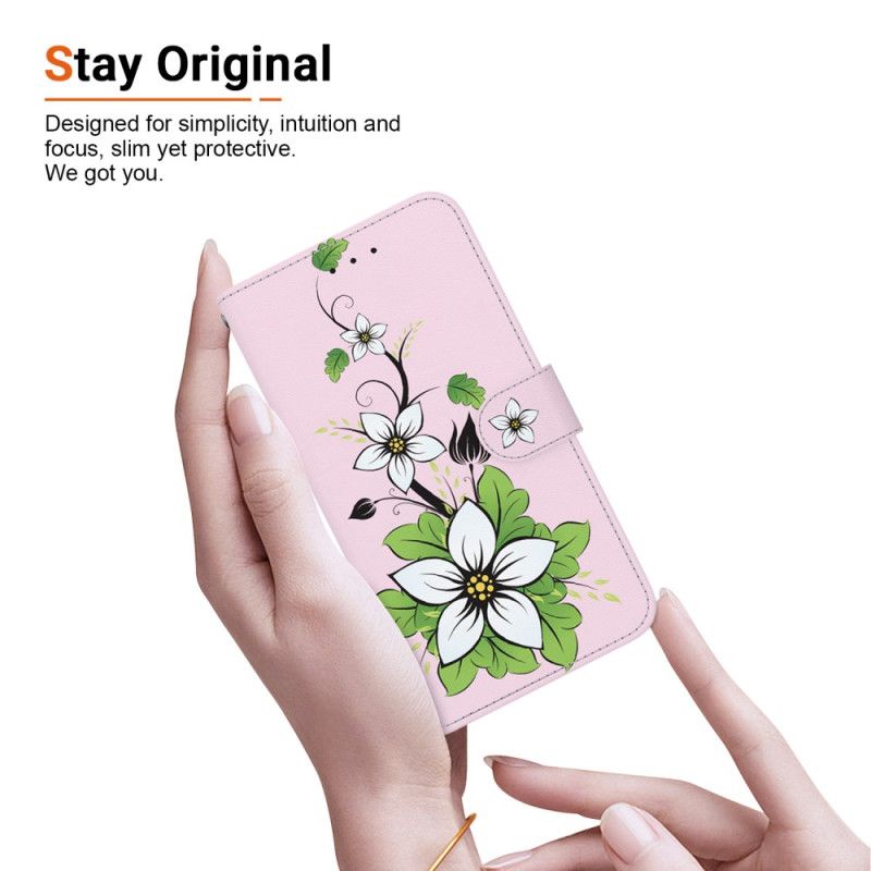 Housse iPhone 16 Pro Lily à Lanière