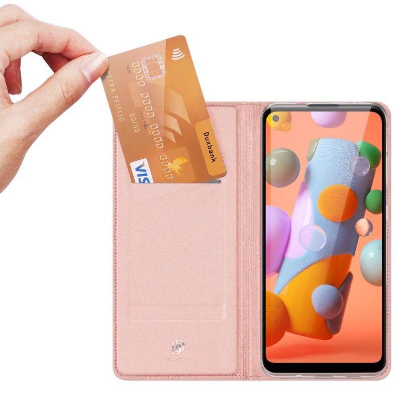 Étui Samsung Galaxy M11 Business Effet Satiné