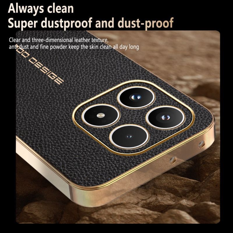 Coque Xiaomi 17 Anti-Rayures Texture Litchi