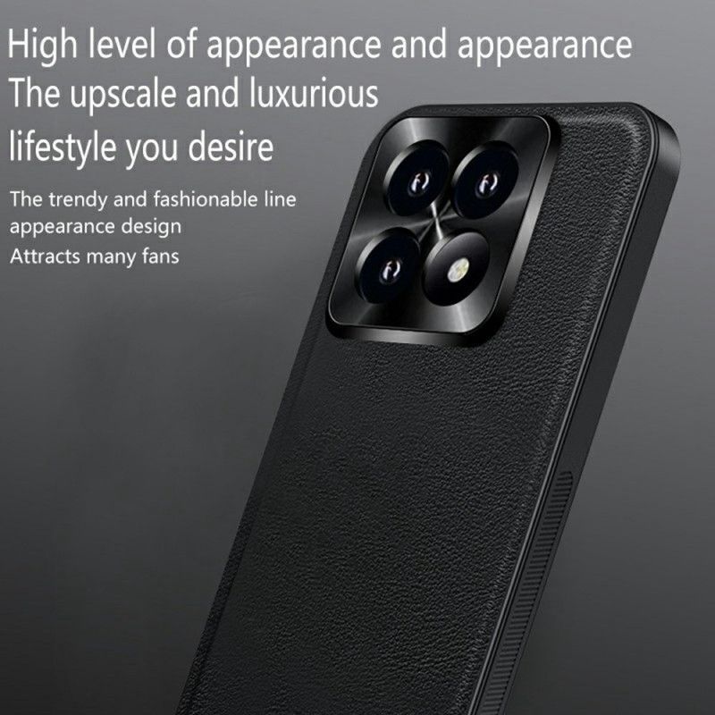 Coque Xiaomi 17 Effet Cuir