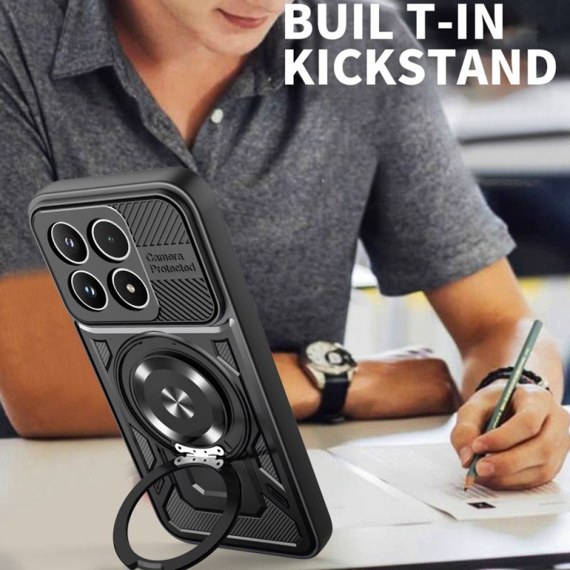 Coque Xiaomi 17 Magnétique avec Support Rotatif