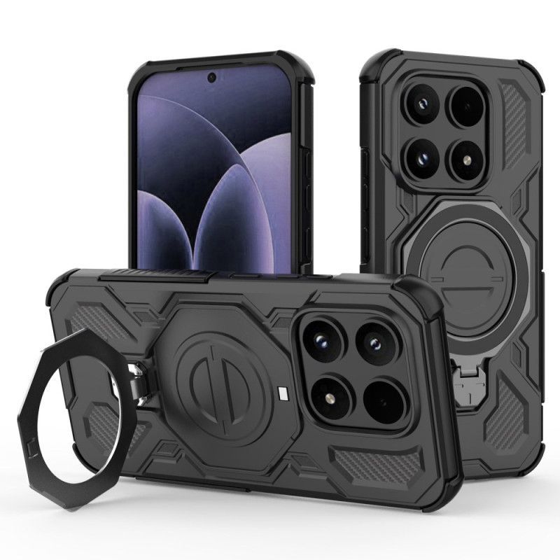 Coque Xiaomi 17 Magnétique et Support Rotatif en Métal