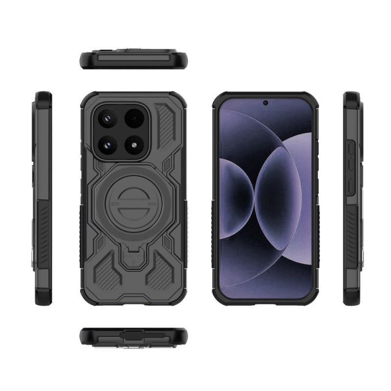 Coque Xiaomi 17 Magnétique et Support Rotatif en Métal