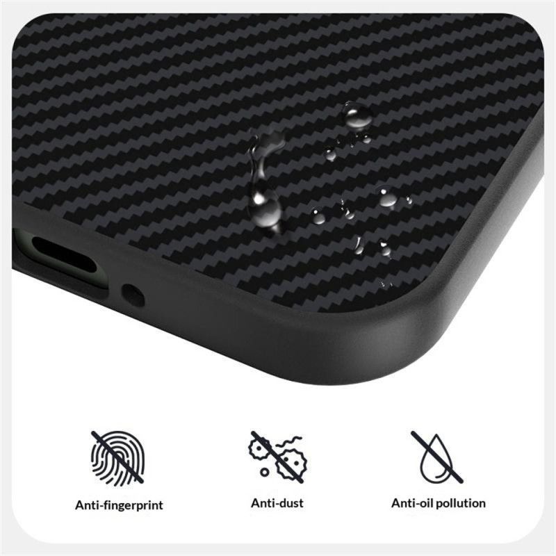 Coque Xiaomi 17 Magnétique Fibre de Carbone ABEEL