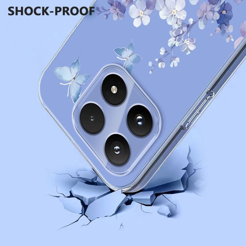 Coque Xiaomi 17 Papillons et Fleurs