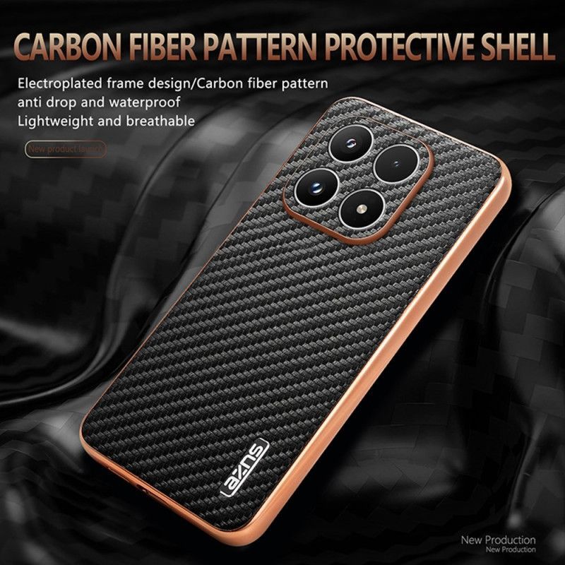 Coque Xiaomi 17 Texture Fibre de Carbone AZNS