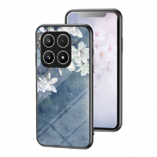 Coque Xiaomi 17 Verre Trempé Motif Floral
