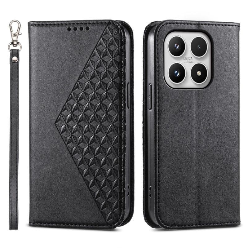 Flip Cover Xiaomi 17 Frise Impression Losanges