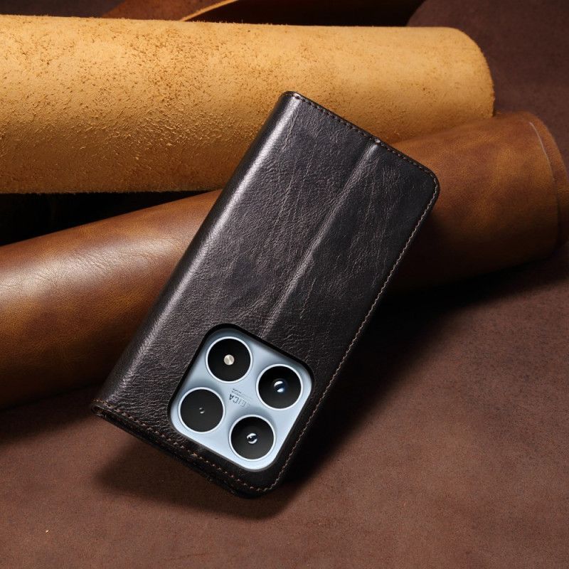 Flip Cover Xiaomi 17 Simili Cuir Ciré