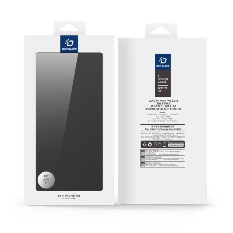 Flip Cover Xiaomi 17 Skin Pro Series DUX DUCIS
