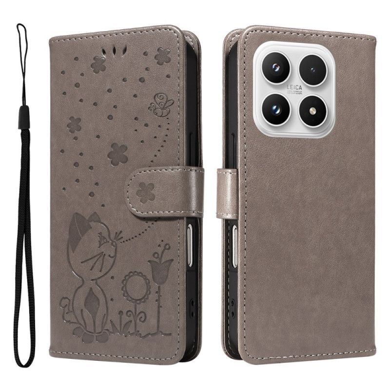 Housse Xiaomi 17 Chat et Abeille