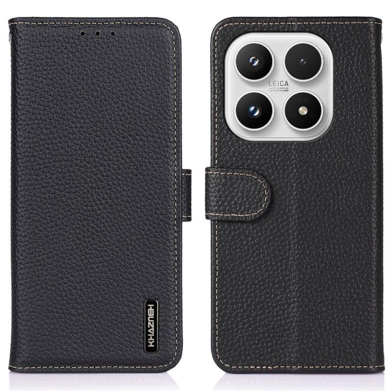 Housse Xiaomi 17 Cuir Véritable KHAZNEH
