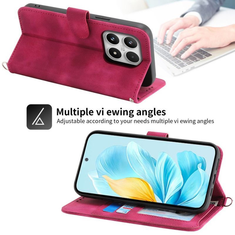 Housse Xiaomi 17 Effet Daim Dentelle