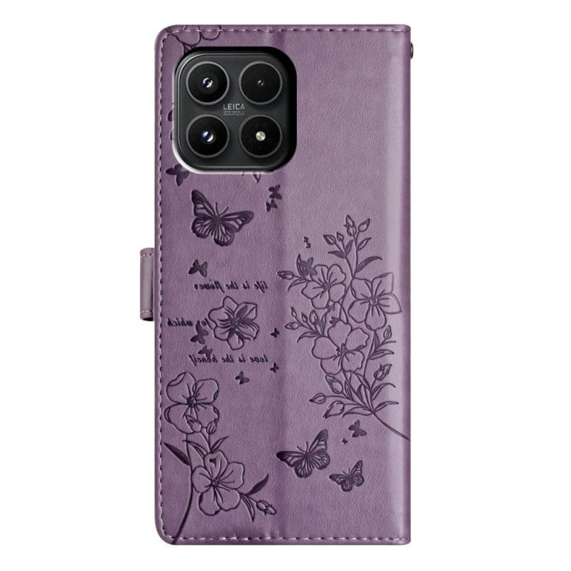 Housse Xiaomi 17 Empreinte Fleurettes