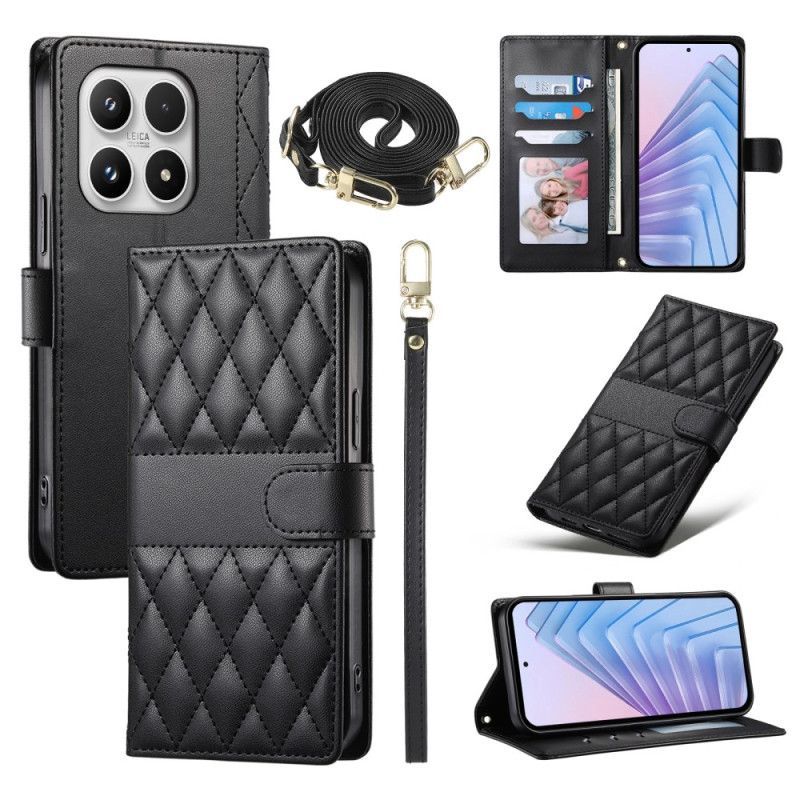 Housse Xiaomi 17 Matelassée avec Sangles