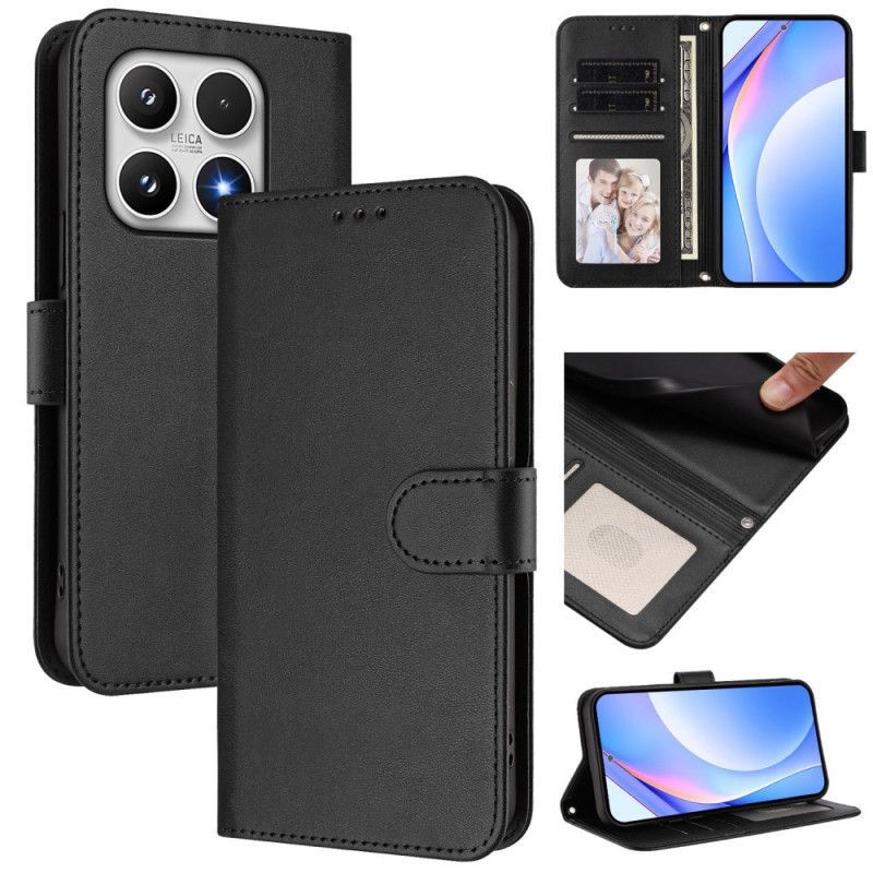 Housse Xiaomi 17 Protection RFID Effet Cuir