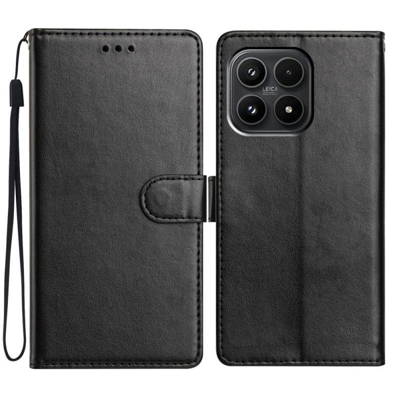 Housse Xiaomi 17 Simili Cuir Uni