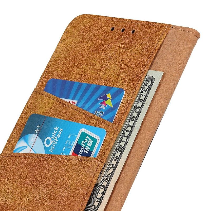 Edouard - Étui Huawei P40 lite simili cuir vintage