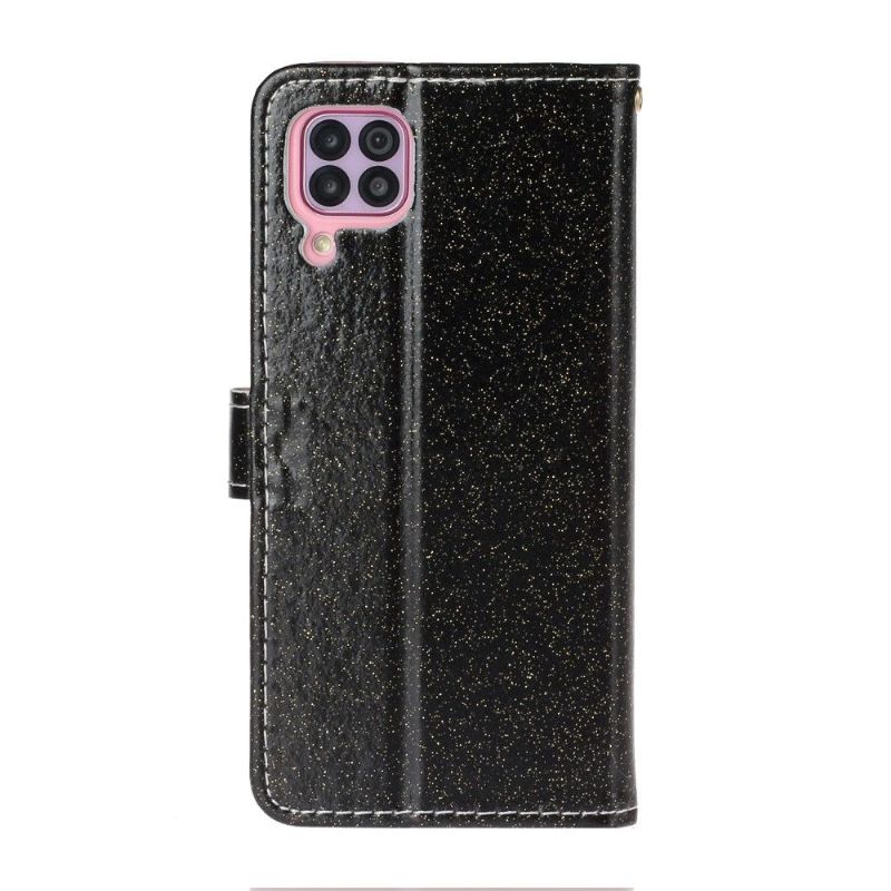 Housse Huawei P40 Lite Paillettes Simili Cuir