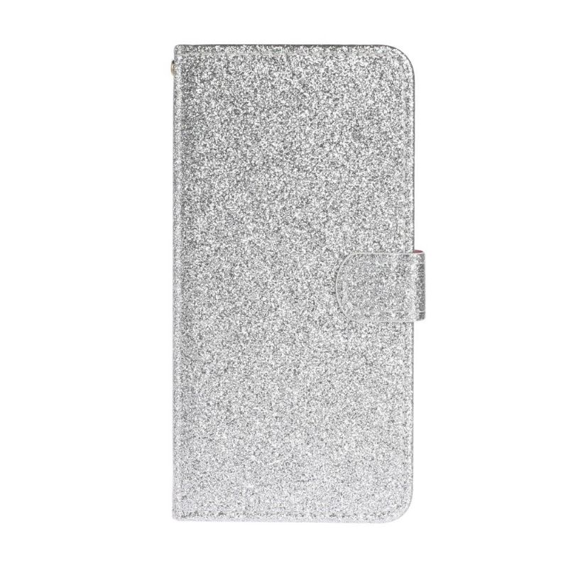 Housse Huawei P40 Lite Paillettes Simili Cuir