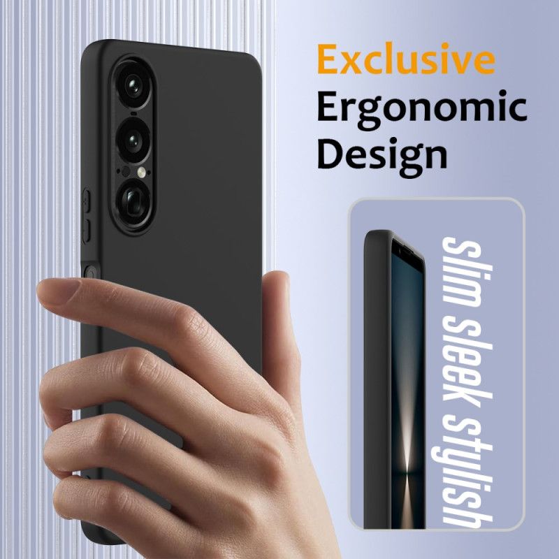 Coque Sony Xperia 1 VII Compatible MagSafe Silicone à Lanière