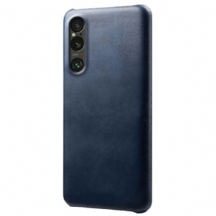 Coque Sony Xperia 1 VII Effet Cuir