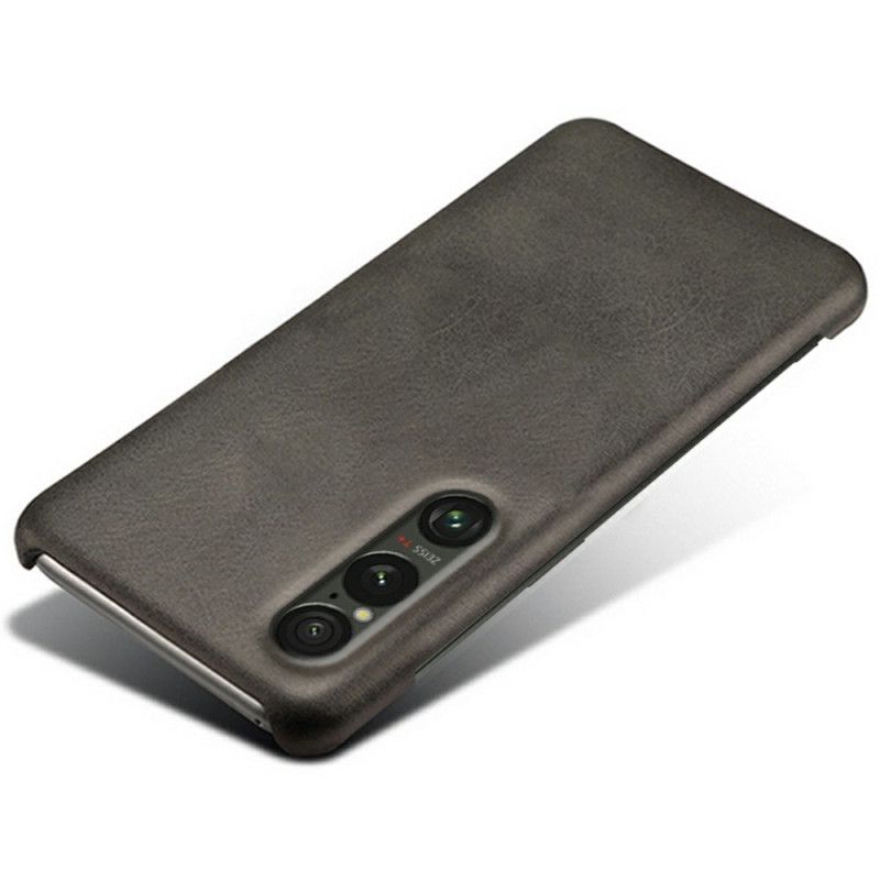 Coque Sony Xperia 1 VII Effet Cuir