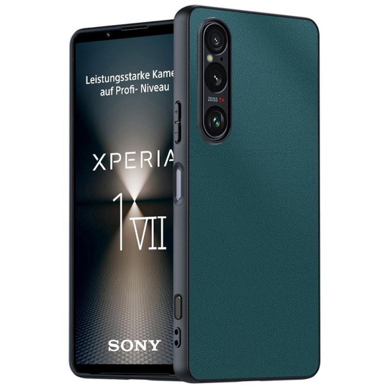 Coque Sony Xperia 1 VII Effet Cuir