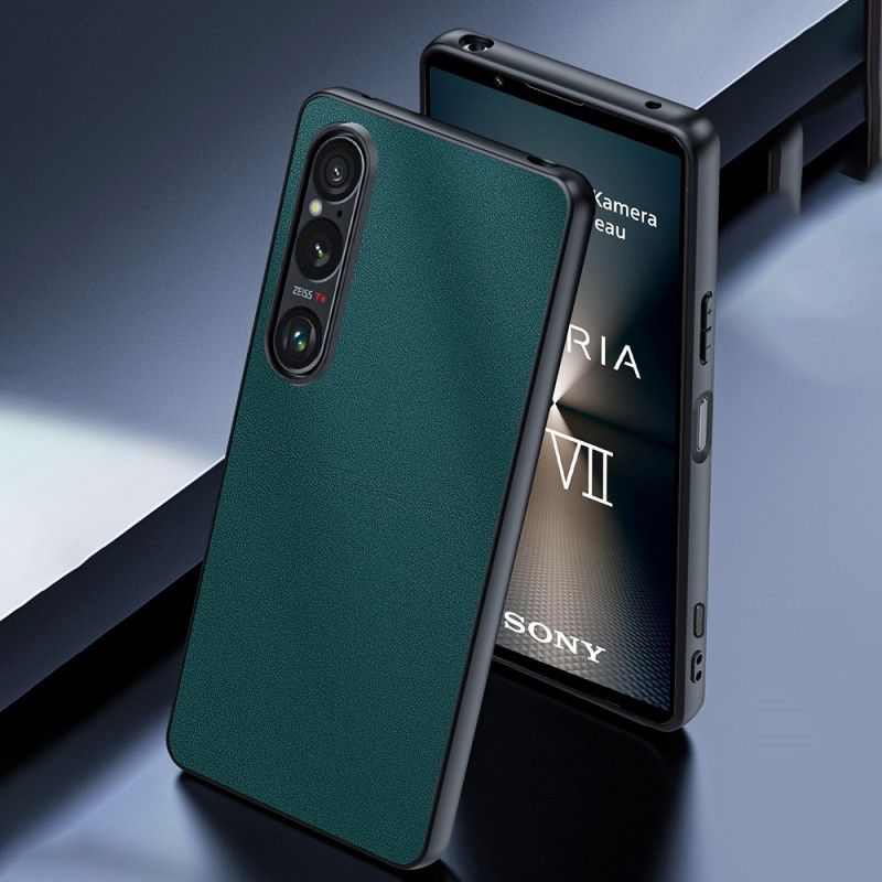 Coque Sony Xperia 1 VII Effet Cuir