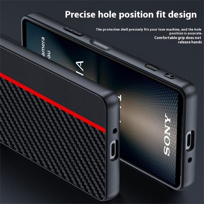 Coque Sony Xperia 1 VII Fibre Carbone