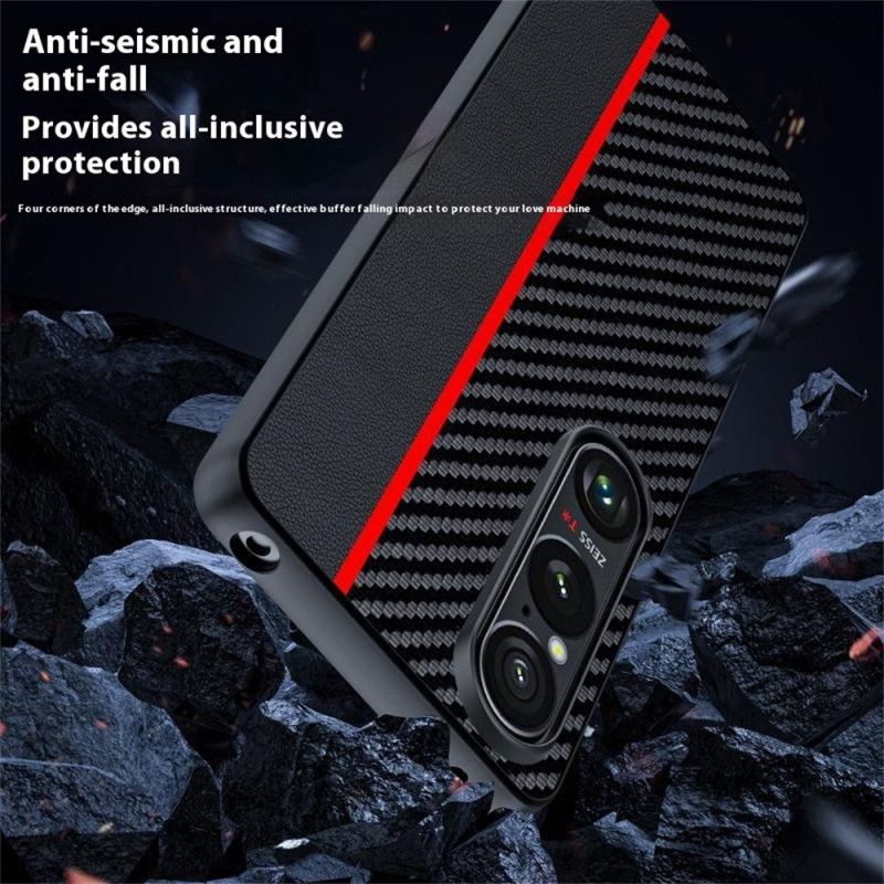 Coque Sony Xperia 1 VII Fibre Carbone