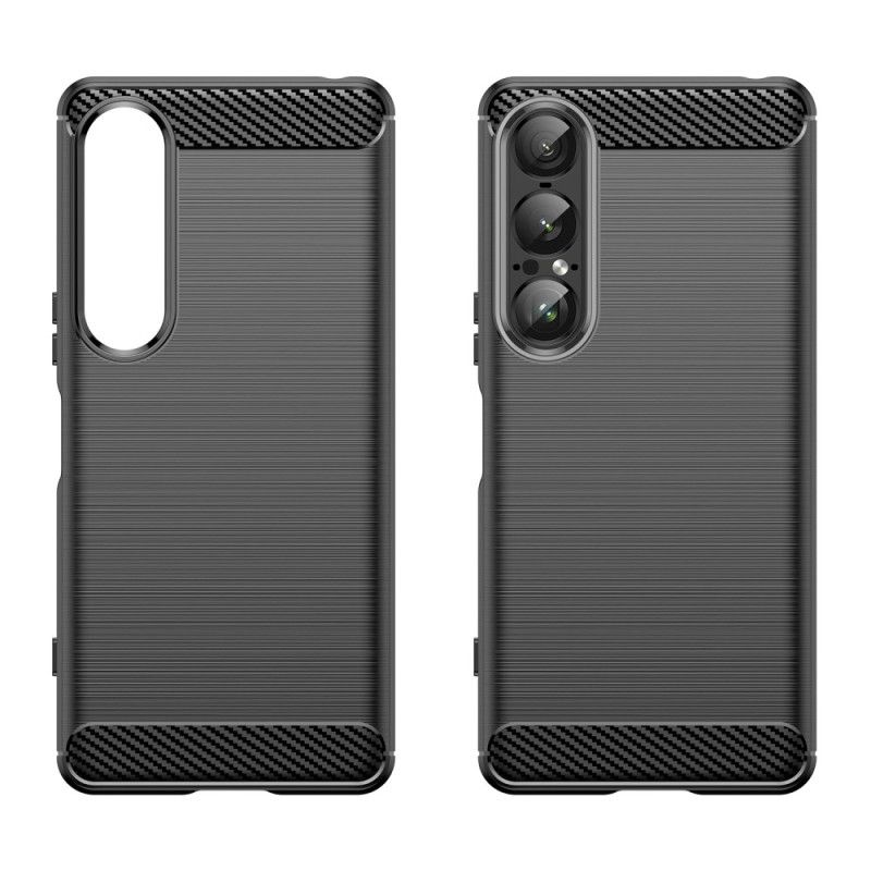 Coque Sony Xperia 1 VII Fibre Carbone Brossée