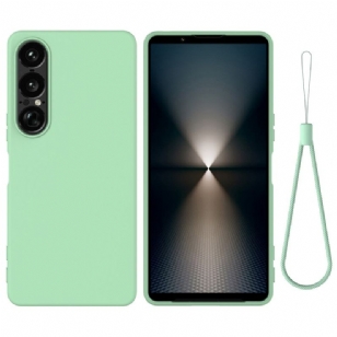 Coque Sony Xperia 1 VII Silicone à Lanière