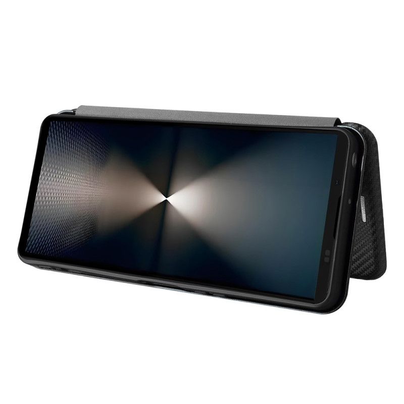 Flip Cover Sony Xperia 1 VII Fibre Carbone