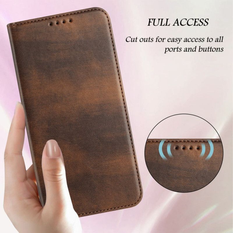 Flip Cover Sony Xperia 1 VII Protection RFID Design Rétro