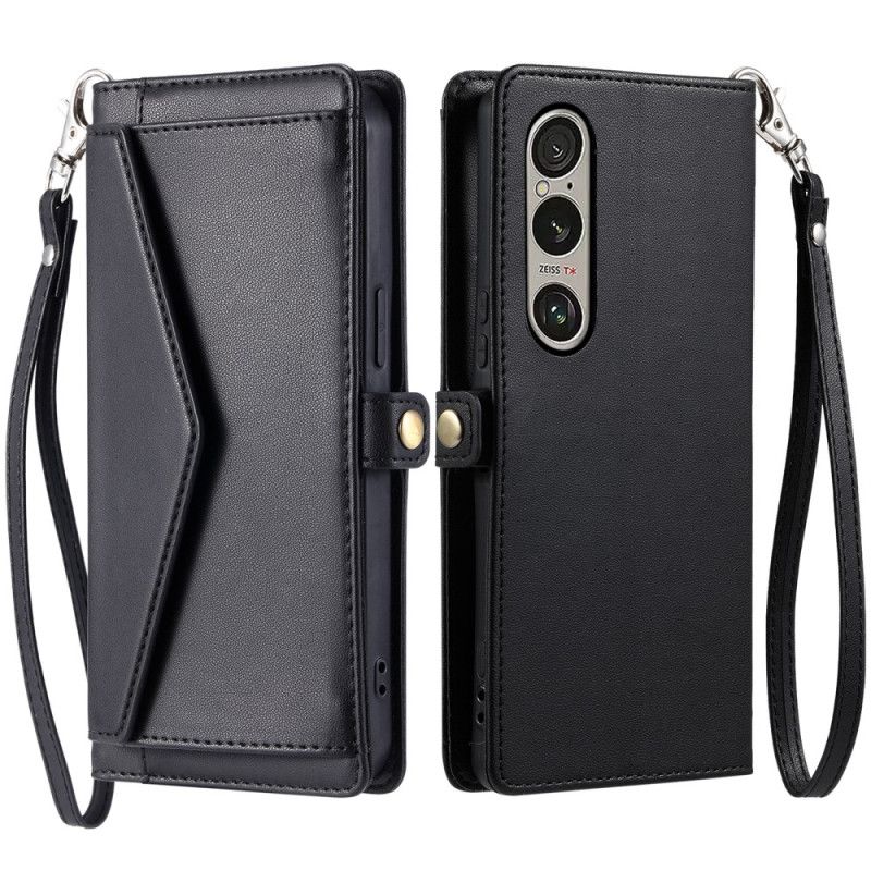 Housse Sony Xperia 1 VII Pochette et Lanière