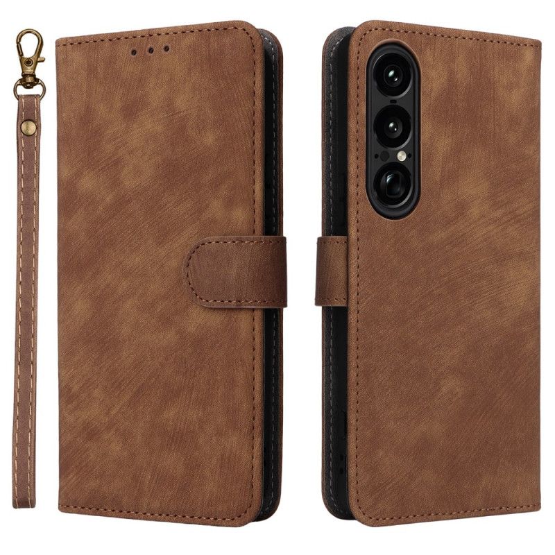 Housse Sony Xperia 1 VII Protection RFID et Lanière