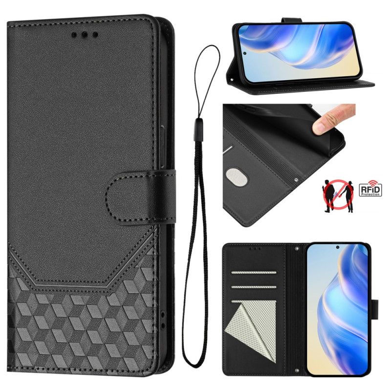 Housse Sony Xperia 1 VII Protection RFID Motif Nid d'Abeille