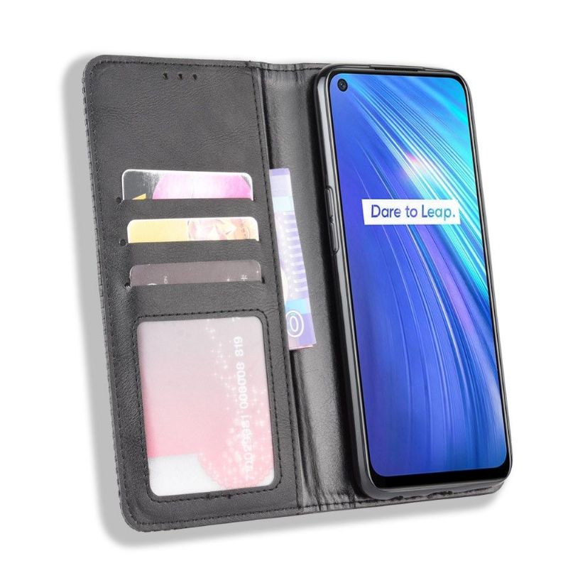 Housse Realme 6 Le Cirénius Style Cuir