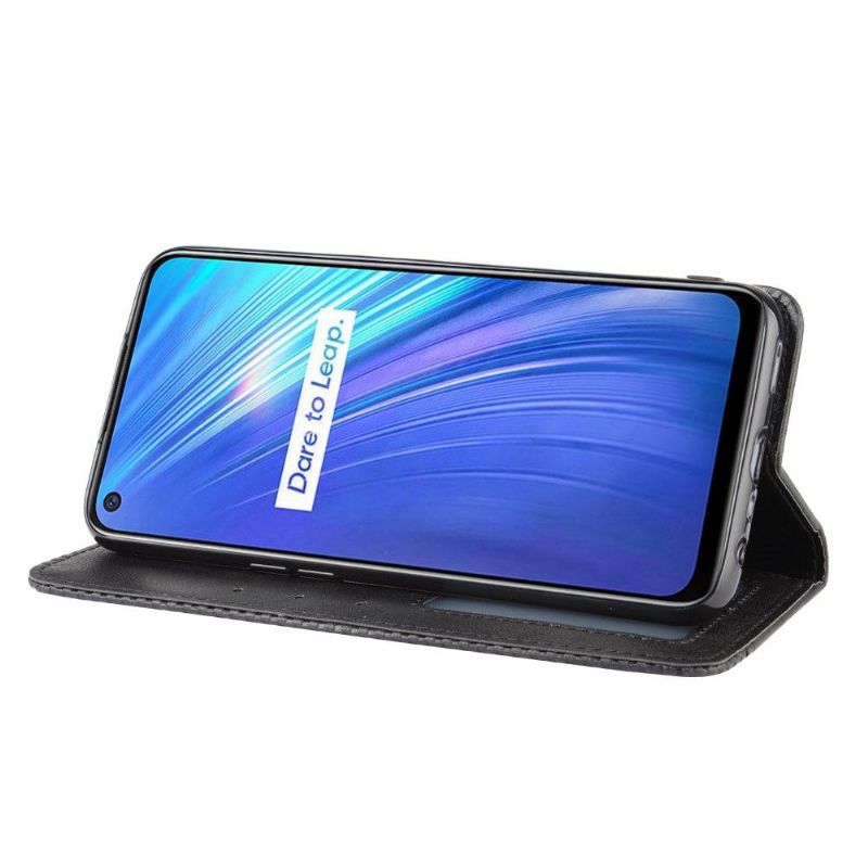 Housse Realme 6 Le Cirénius Style Cuir