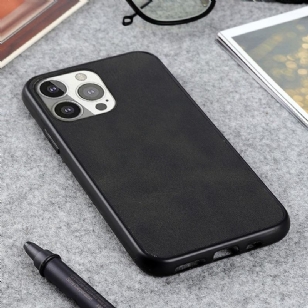 Coque iPhone 13 Pro Jazz simili cuir vintage