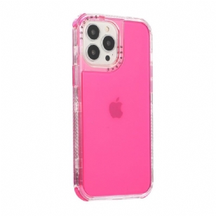 Coque iPhone 13 Pro semi transparent couleur