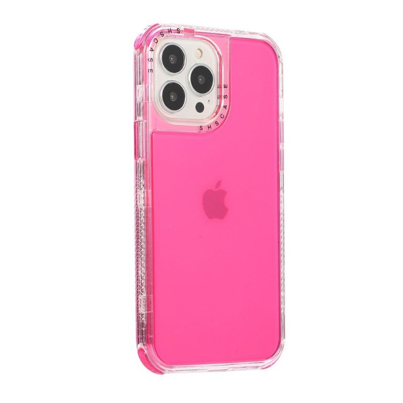 Coque iPhone 13 Pro semi transparent couleur