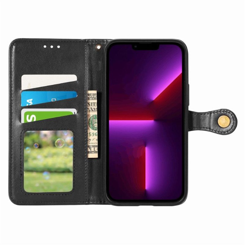 Housse iPhone 13 Pro Indila Simili Cuir Porte Cartes