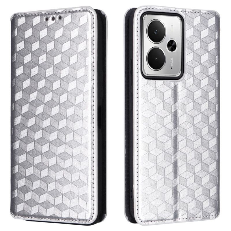 Flip Cover Realme 14 5G / 14T 5G Losanges 3D