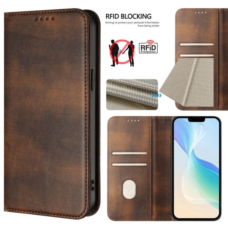 Flip Cover Realme 14 5G Protection RFID Rétro