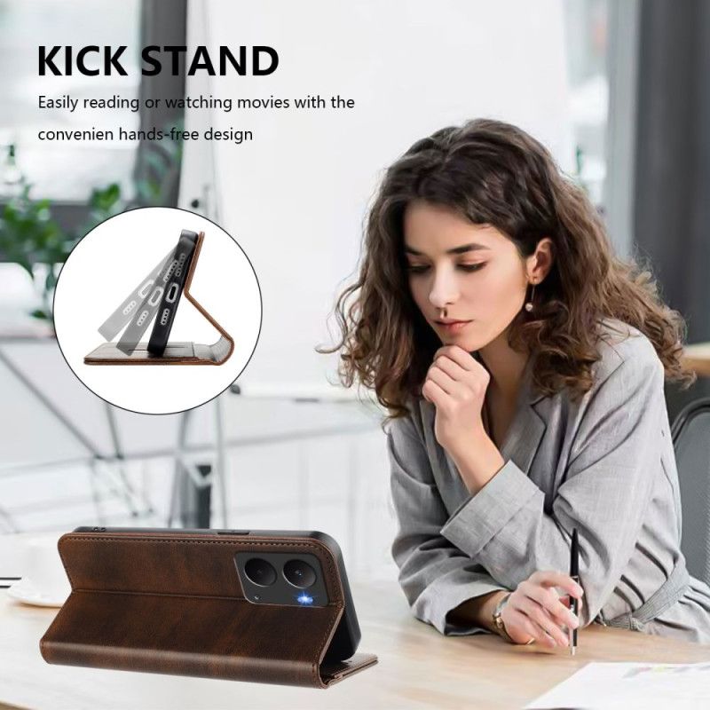 Flip Cover Realme 14 5G Protection RFID Rétro