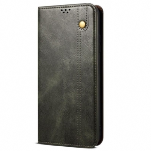 Flip Cover Realme 14 5G Simili Cuir Ciré