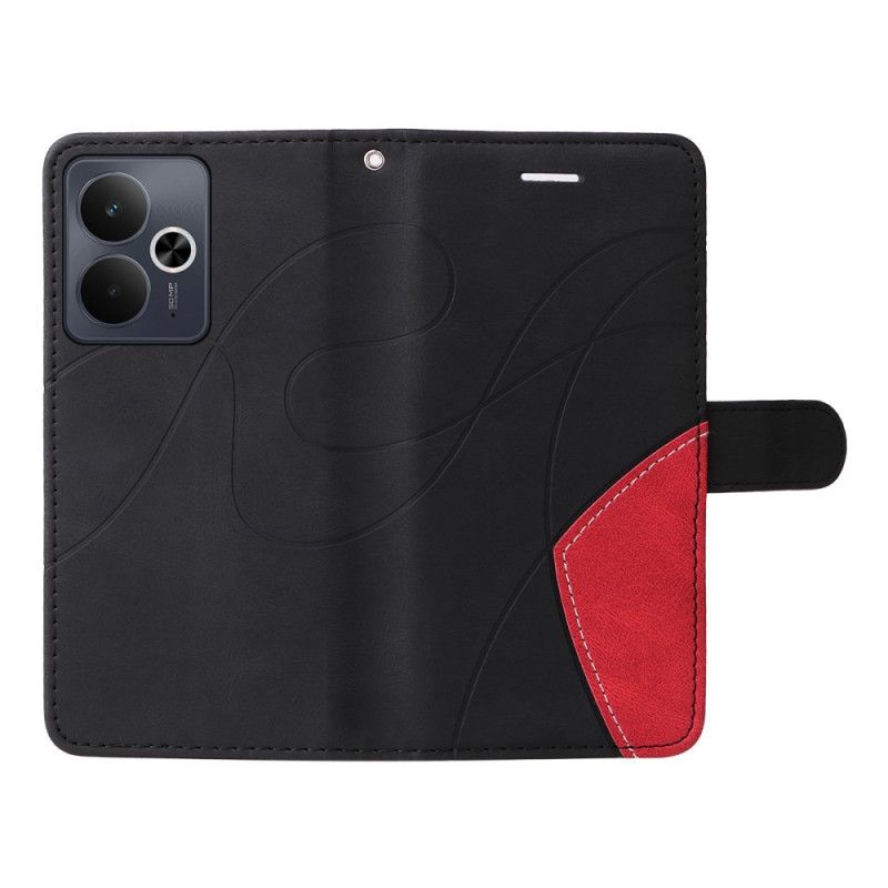 Housse Realme 14 5G / 14T 5G Bicolore Ondulation