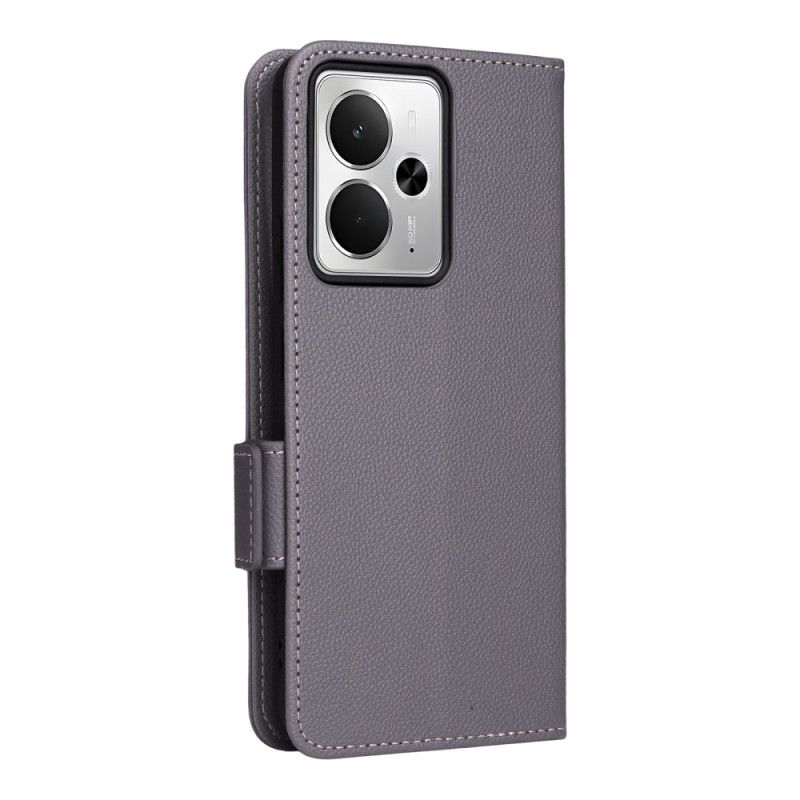 Housse Realme 14 5G / 14T 5G Texture Litchi à Lanière